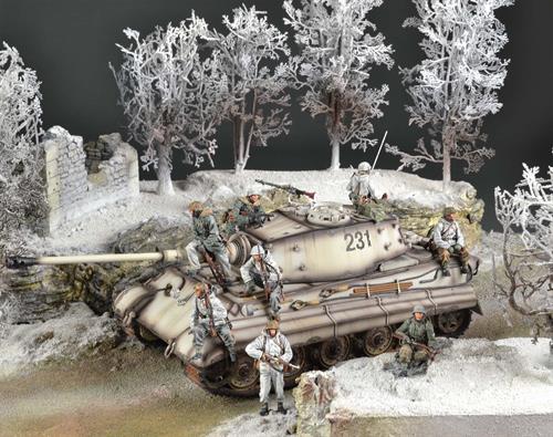  Winterlandschaft - Diorama